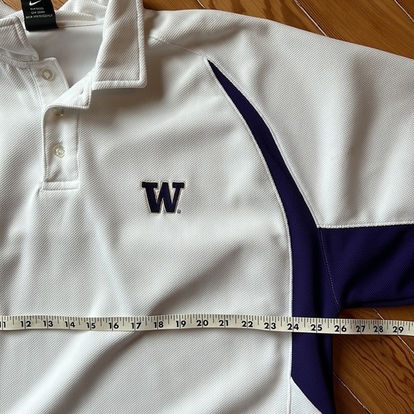 Nike University of Washington Huskies Oversized Men’s Polo - Picture 5 of 6